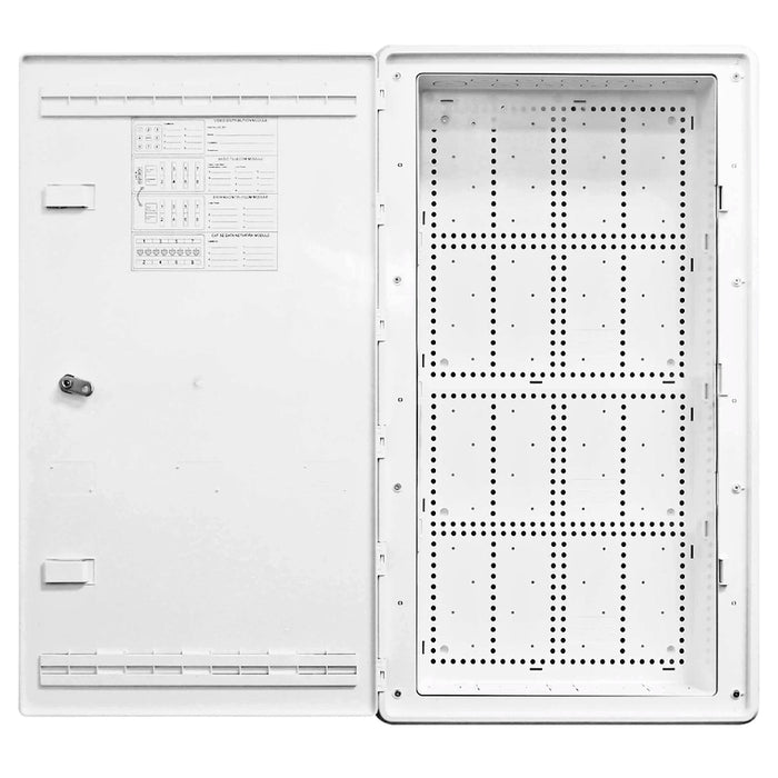 Wavenet WHWS30AEPS 30" Wi-Fi Friendly Empty Structured Wiring Plastic Enclosure with Lockable Hinged Vented Door