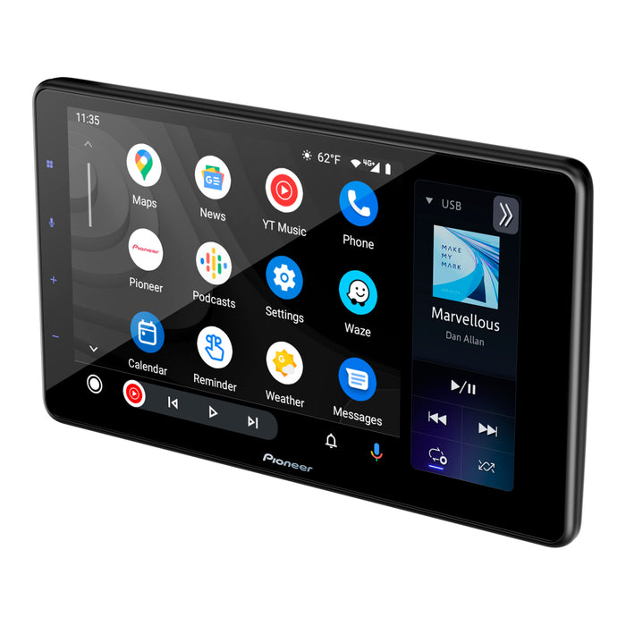 Pioneer DMH-WT3800NEX 9" Digital Multimedia Receiver with Wireless Apple CarPlay Android Auto and Bluetooth