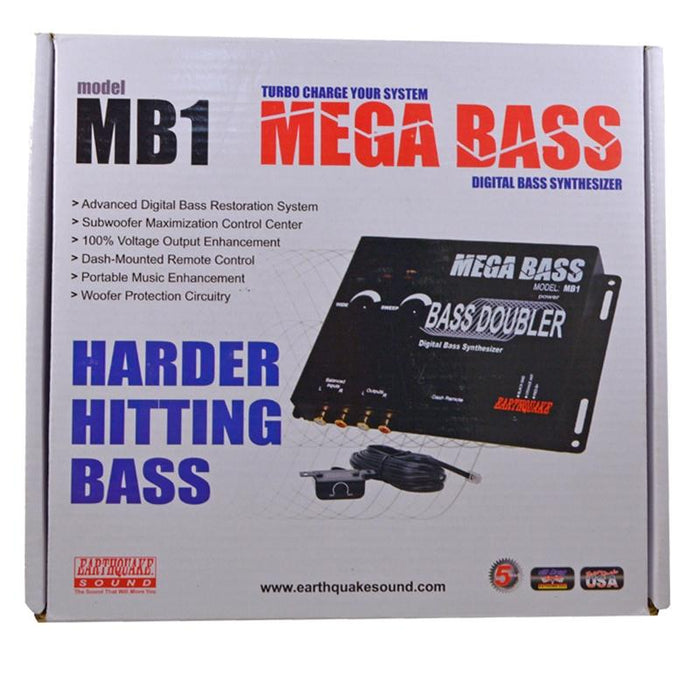 Earthquake Sound MB1 MEGA Bass Digital Bass Synthesizer for Car Audio