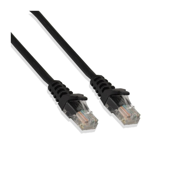 Cat6 24 Gauge Black 1-100 ft 550Mhz UTP RJ45 Ethernet Network Patch Cable