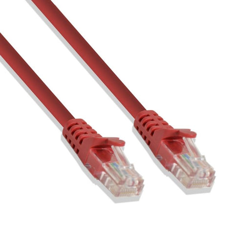 CAT5e 24 Gauge Red 2 Feet 350Mhz UTP Patch Ethernet Network Cable
