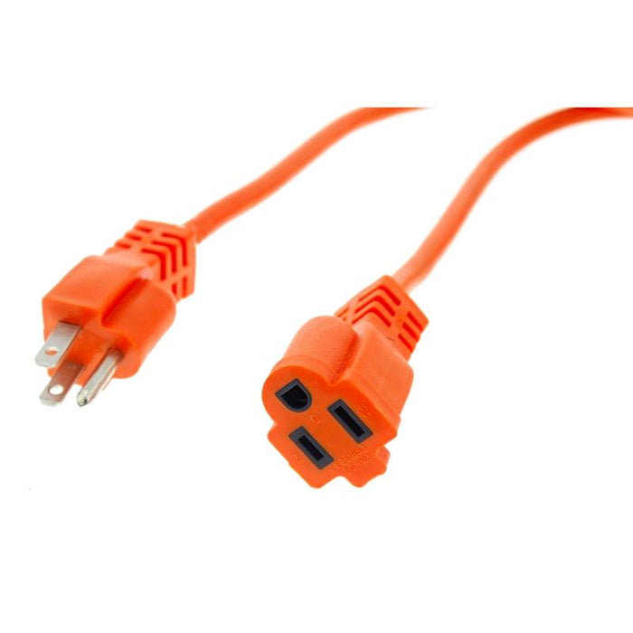 Plug Extender Orange Color 20 Feet Orange 16 Gauge Heavy Duty 3-Prong Plug Extension Cord — BSA ...