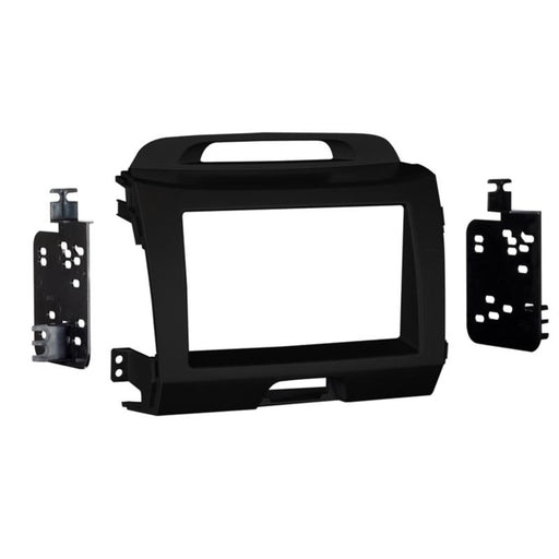Metra 95-7344CH Double DIN Dash Kit for select 2011-2016 Kia Sportage - Charcoal