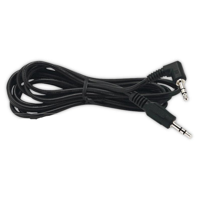 Install Bay 3.5mm Male Right Angle To 3.5mm Male Cable 6 Ft /2M - Pack of 10