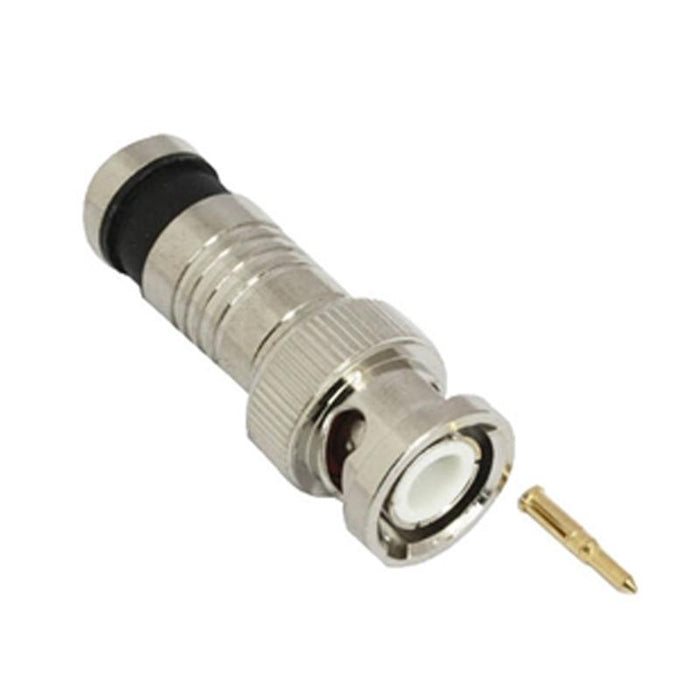 Premium Adapter BNC Compression Connector for RG6 Coax Cables