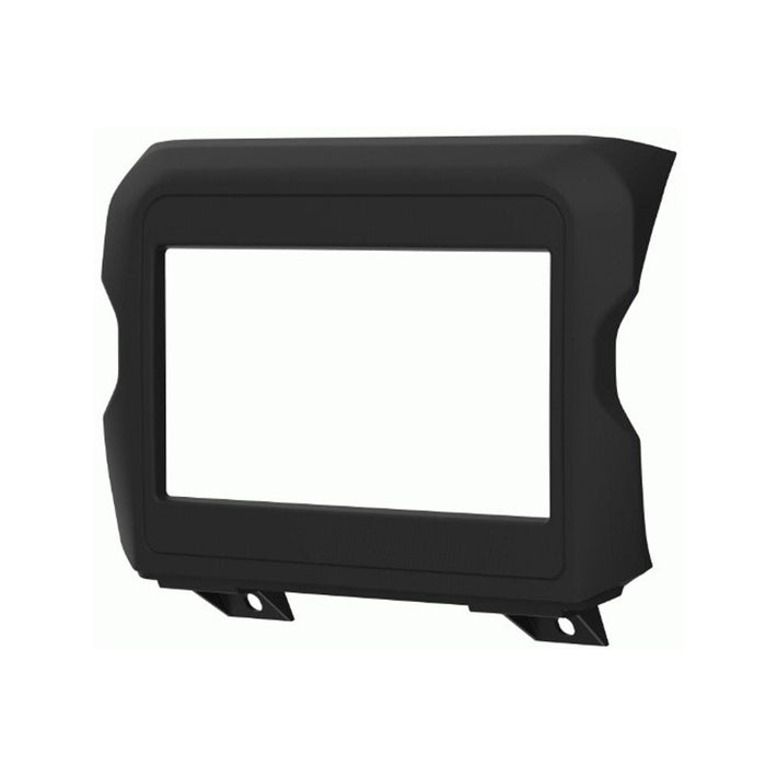 Metra 107-CH3B Double Din Dash Kit For Jeep Wrangler JL 2018-Up Matte Black