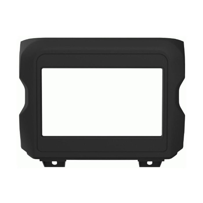 Metra 107-CH3B Double Din Dash Kit For Jeep Wrangler JL 2018-Up Matte Black
