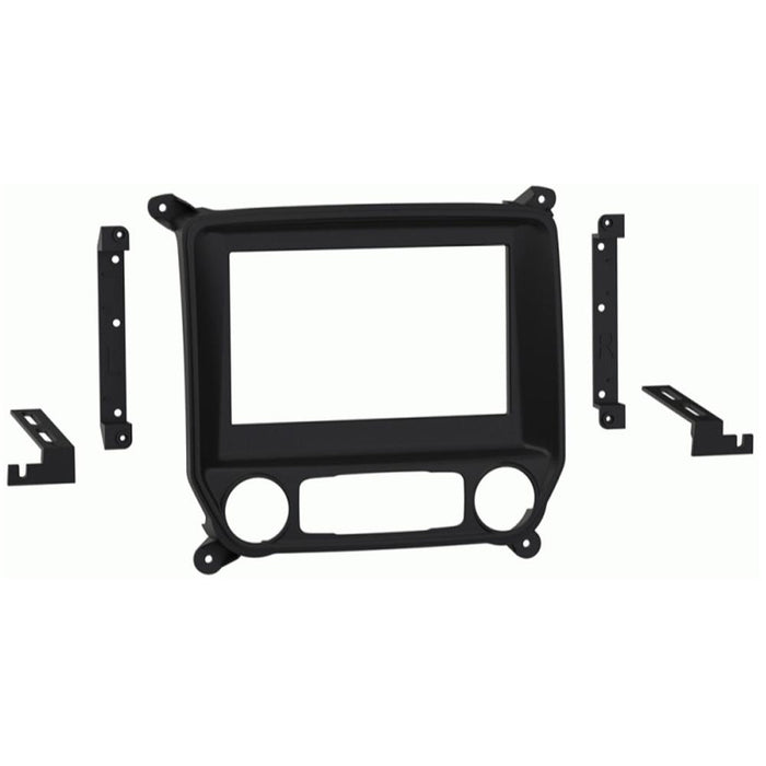 Metra 108-GM1G Double DIN Dash Kit For Chevrolet / GMC Vehicles Matte Black
