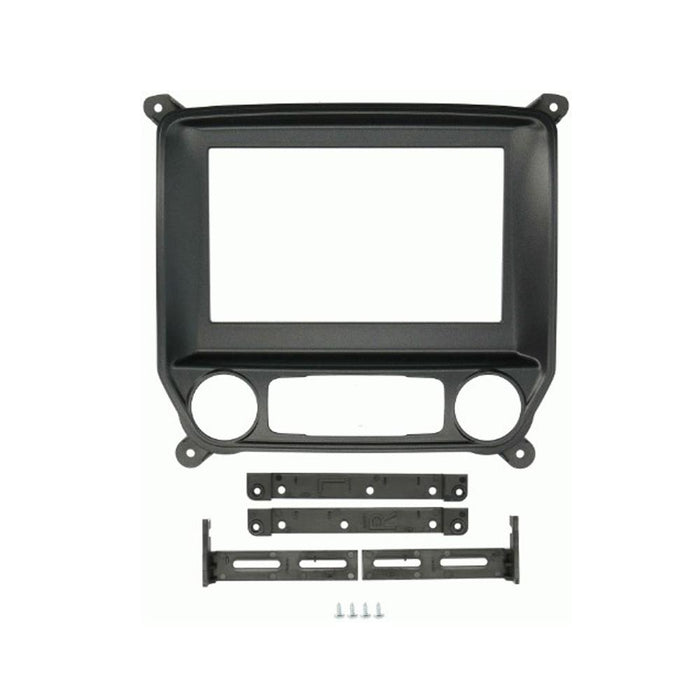 Metra 108-GM1G Double DIN Dash Kit For Chevrolet / GMC Vehicles Matte Black