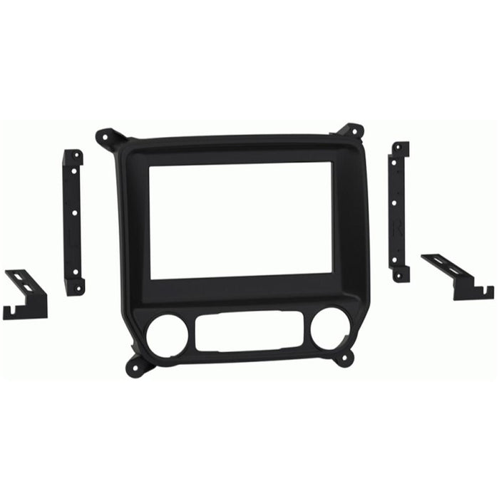 Metra 108-GM1G Double DIN Dash Kit For Chevrolet / GMC Vehicles Matte Black