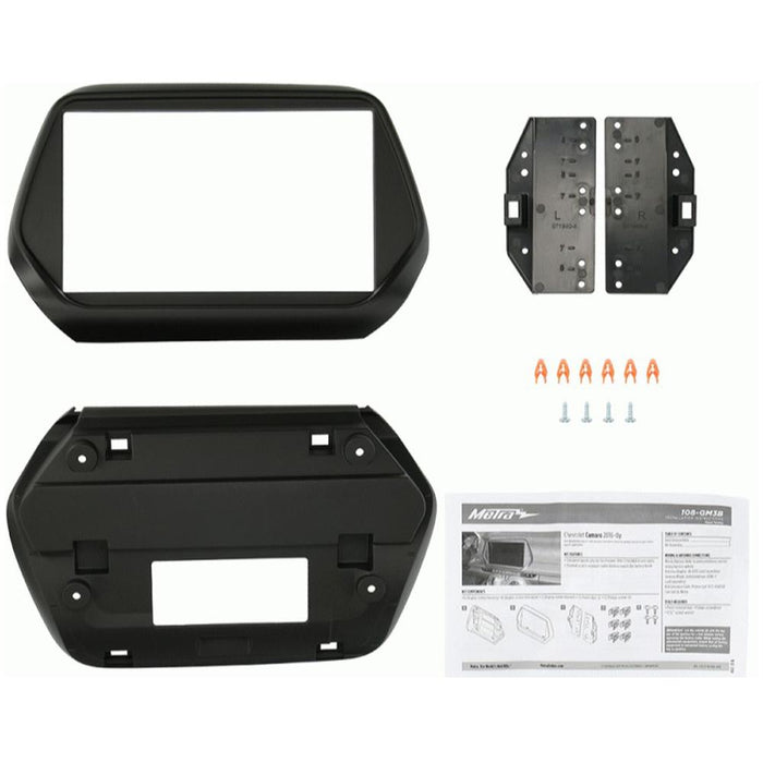 Metra 108-GM3B Double DIN Dash Kit For Chevrolet Camaro 2016 - Up Matte Black