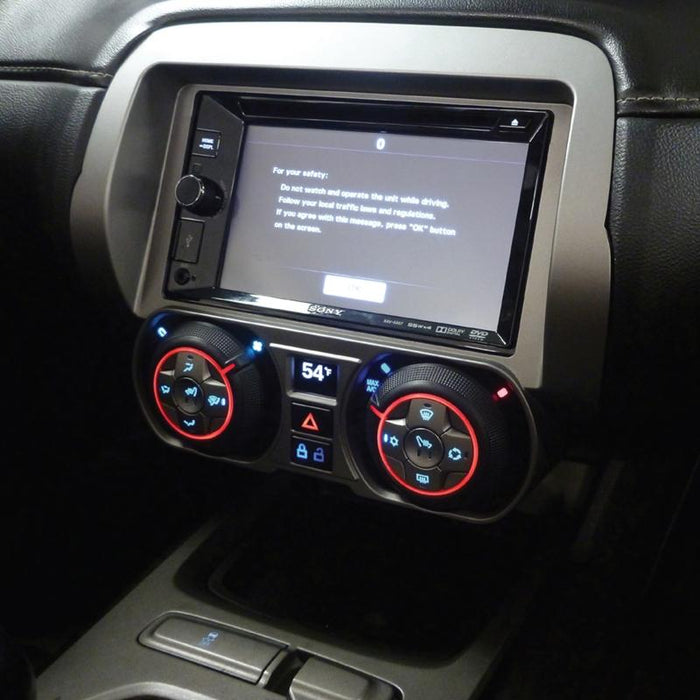 Metra 99-3028S 1-2 DIN Dash Kit for select Chevrolet Camaro 2010-2015, Silver