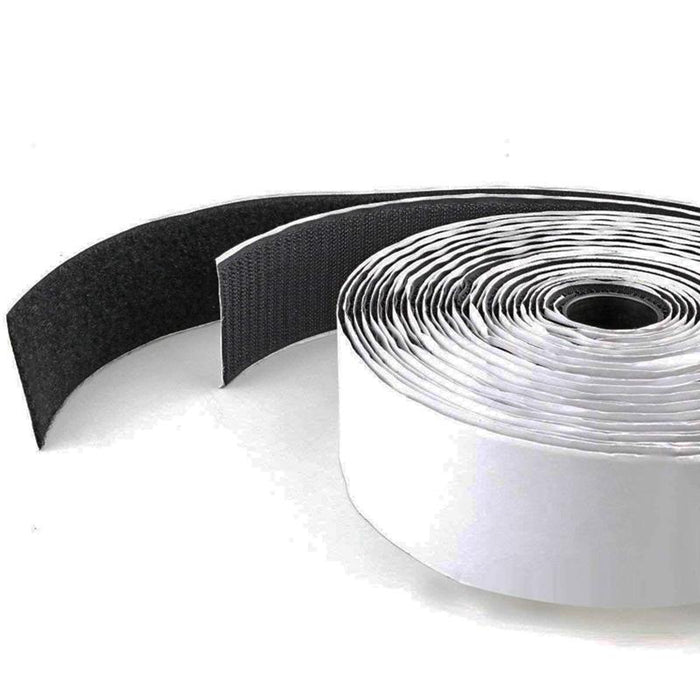 Hook and Loop Double Side Tape Roll Self Adhesive Sticky Back Fastener 1" X 10FT