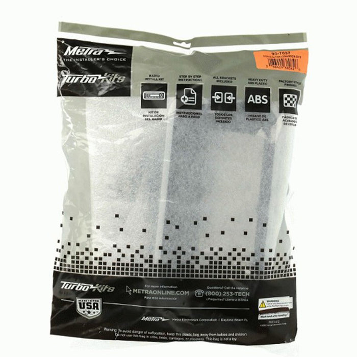 Metra 95-7637 Double DIN Car Stereo Radio Installation Kit for 2019-2021 Nissan Altima