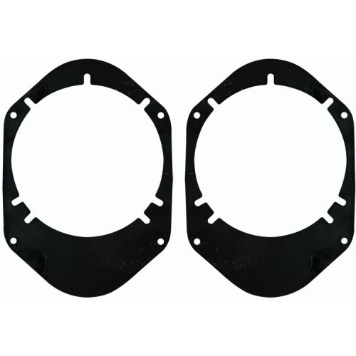 Metra 82-5600 5.25" 6.5" to 6x8 Speaker Adapter for Select Ford (pair)