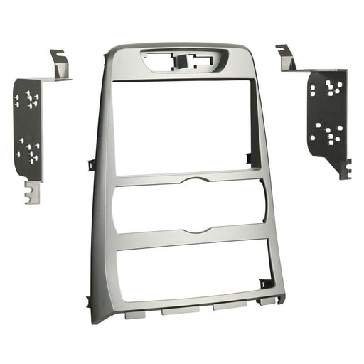 Metra 95-7336S Silver Double DIN Dash Kit for Select Hyundai Genesis
