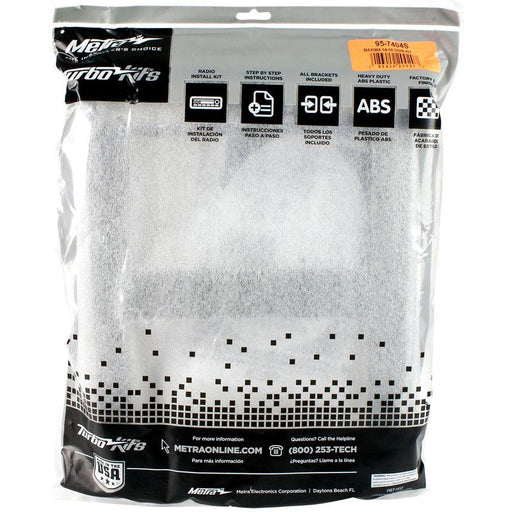 Metra 95-7404S Silver Double DIN Dash Kit for 2004-2006 Nissan Maxima