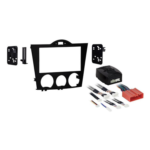 Metra 95-7510 Black Double DIN Stereo Dash Kit for 2004-08 Mazda RX-8
