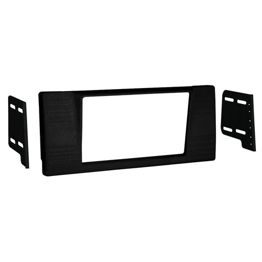 Metra 95-9307B Matte Black Double DIN Dash Kit for Select 1997-03 BMW