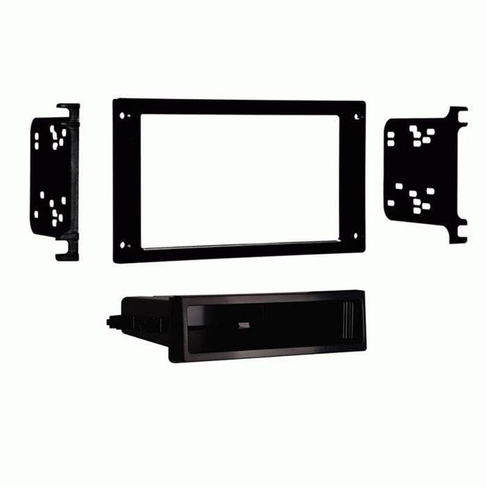 Metra 99-5025 2-Shaft to Single DIN Dash Kit for 1987-93 Ford Mustang