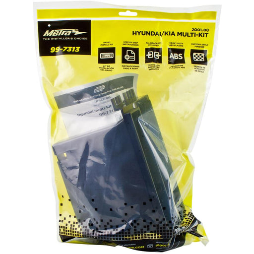 Metra 99-7313 Single DIN Stereo Dash Multi-Kit for Select Hyundai/Kia