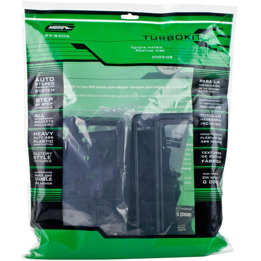 Metra 99-8205 Single/Double DIN Dash Kit for Select Toyota/Pontiac