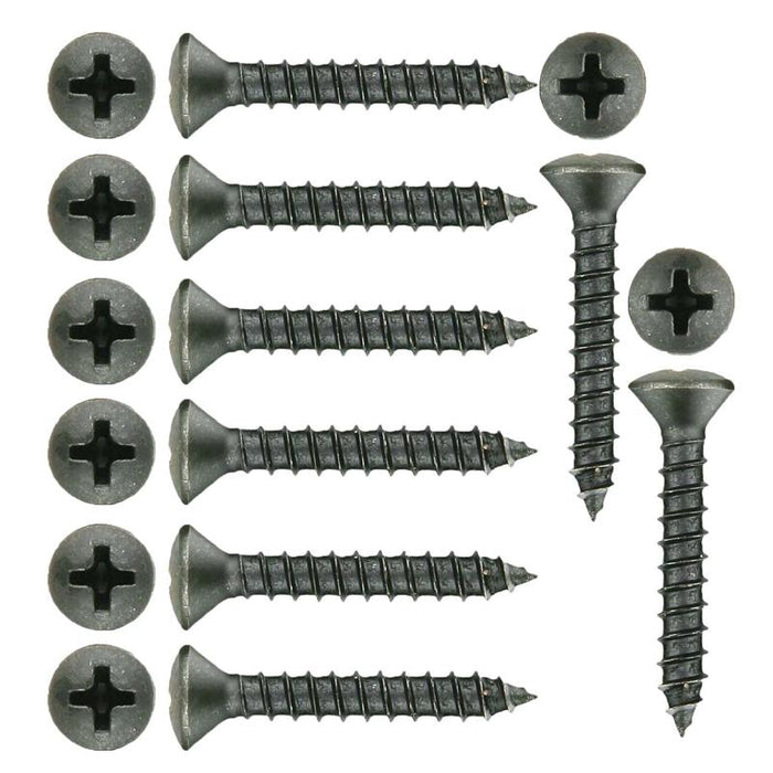 The Install Bay POH81 #8 x 1" Phillips Oval Head Screw (500/pack)