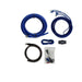 The Install Bay AK4 Blue 1600W 4 Gauge Complete Amplifier Wiring Kit