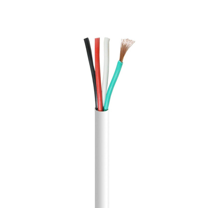 Logico SWC1404WH-500 In Wall Audio Speaker Cable Wire 14/4 AWG OFC Pure Copper 500ft White