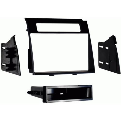 Metra 99-7349B Black Single DIN Stereo Dash Kit for 2012-up Kia Soul