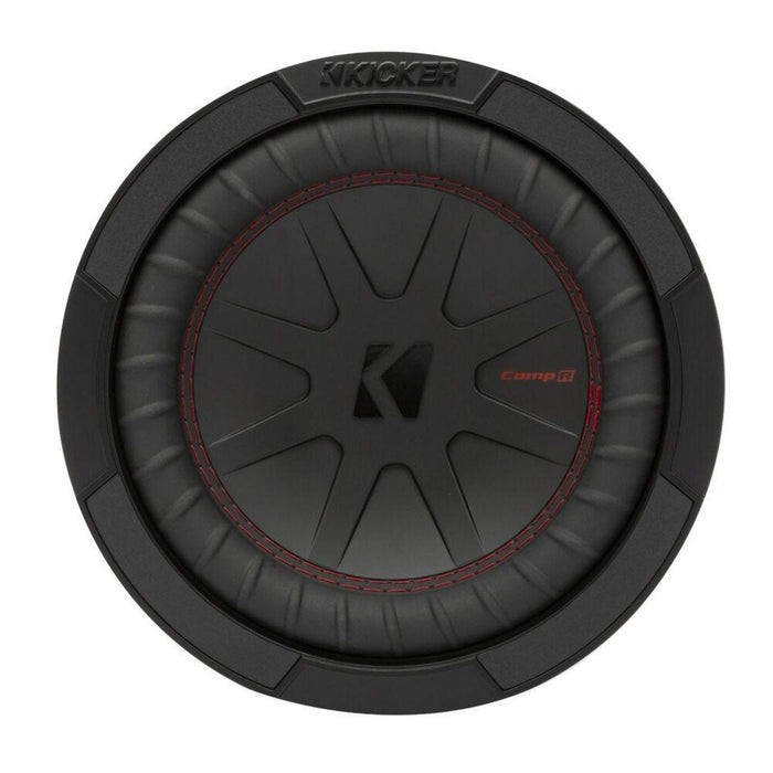 Kicker 48CWR84 CompR Series 8" Subwoofer w/ 300W RMS Dual 4-ohm Voice Coils (Each)