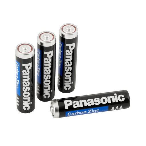 4 PCS Panasonic AAA Batteries Super Heavy Duty Power Carbon Zinc Triple A Battery 1.5v (4343202381888)