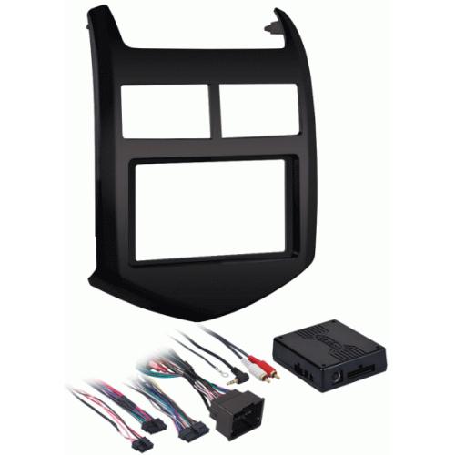 Metra 99-3012G Single/Double Din Dash Kit for 2012-up Chevrolet Sonic