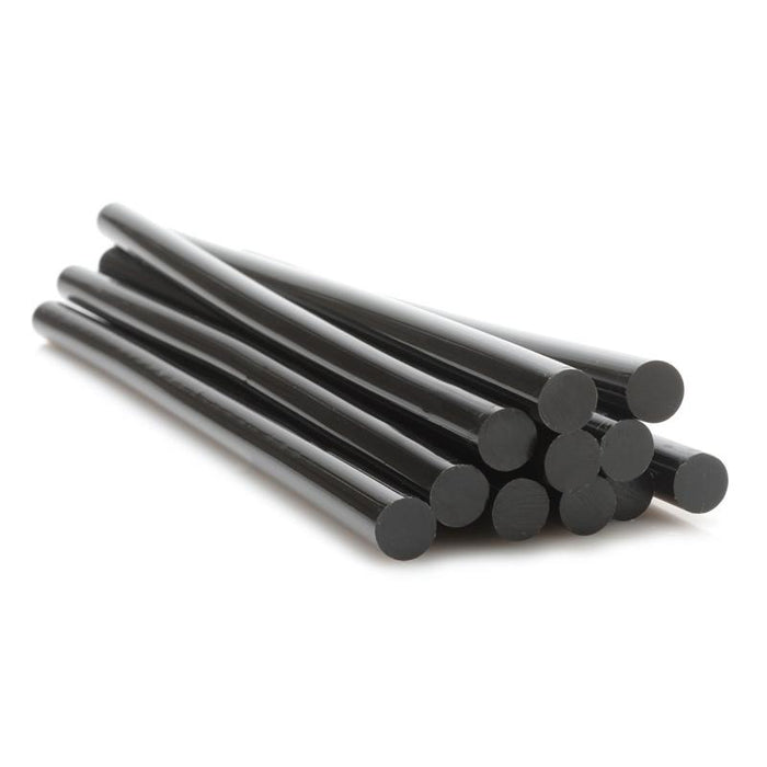 Black All Purpose Hot Melt 10" Long Glue Stick for Glue Guns (10/pack)