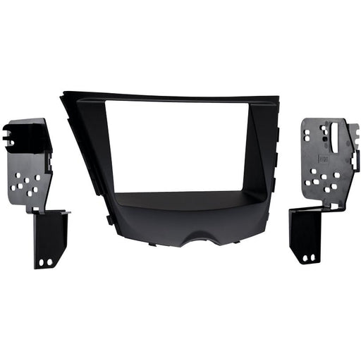Metra 95-7350B Black Double DIN Dash Kit for 2012-up Hyundai Veloster