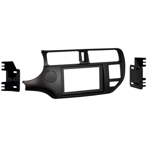Metra 95-7353CH Charcoal Double DIN Dash Kit for 2012-up Kia Rio/Rio5