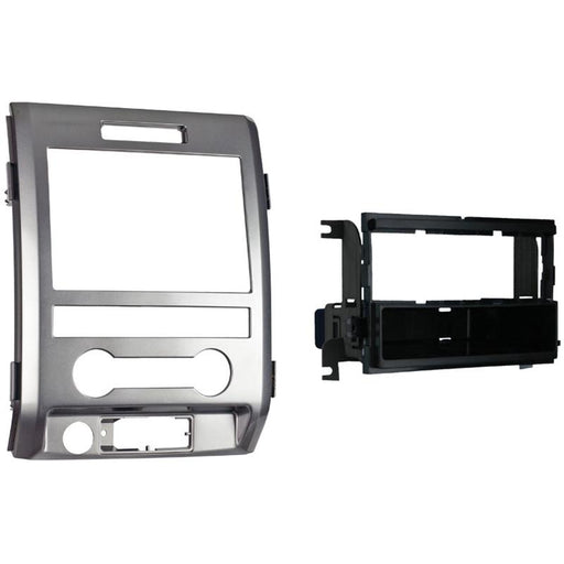 Metra 99-5820SS High Gloss Smoked Satin 1-DIN Dash Kit for Select Ford