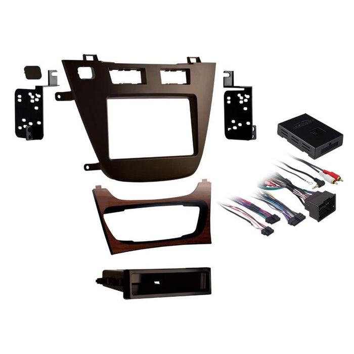 Metra 99-2023BR Brown 1 or 2 DIN Dash Kit for Select 11-up Buick Regal