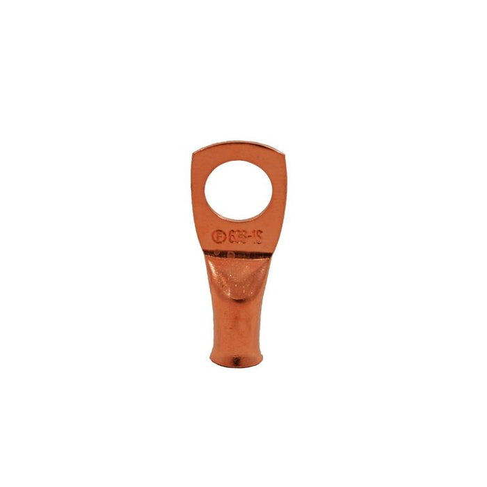 The Install Bay CUR8516 Copper 8 Gauge 5/16" Ring Terminal (25/pack)