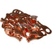 The Install Bay CUR6516 Copper 6 Gauge 5/16" Ring Terminal (25/pack)