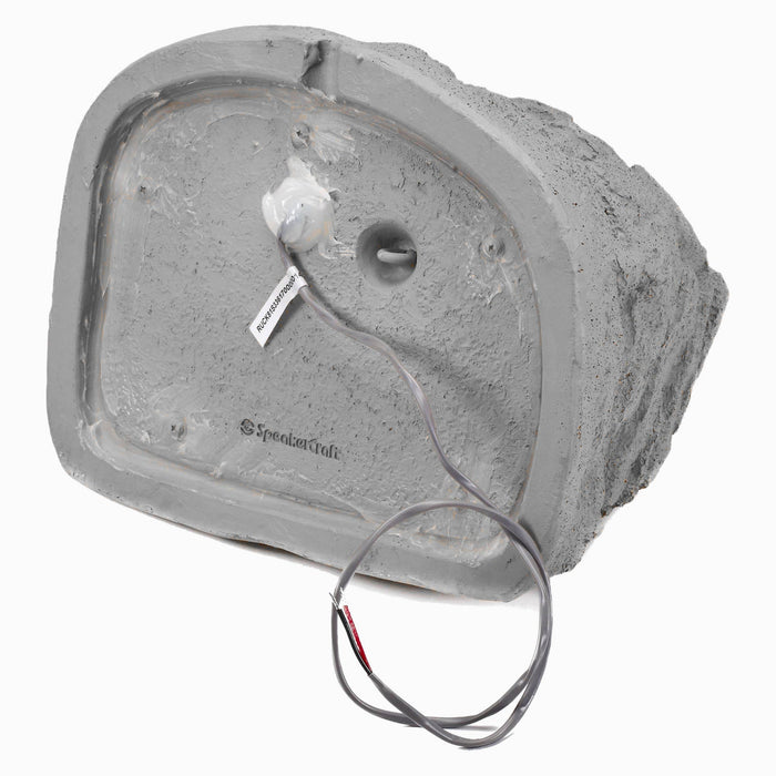 Speakercraft Ruckus 6 One 6.5"  80W Outdoor Water Resistant Rock Speaker Granite