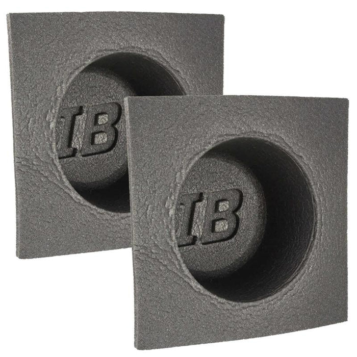 The Install Bay IBBAF80 8" Round Foam Acoustic Speaker Baffles (pair)