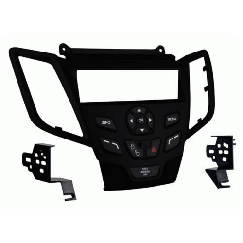 Metra 99-5825B Single DIN Black Stereo Dash Kit for 11-up Ford Fiesta