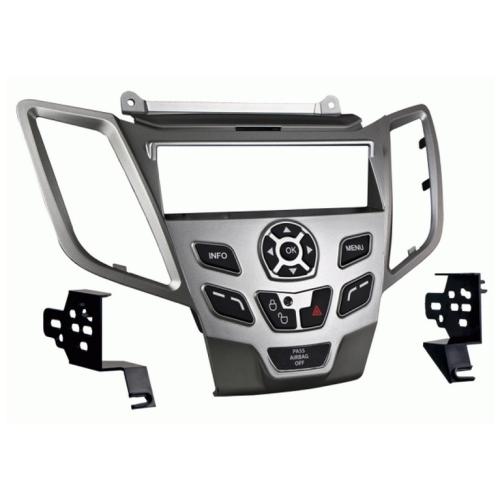 Metra 99-5825S Single DIN Silver Stereo Dash Kit for 11-up Ford Fiesta