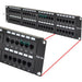 CAT5 CAT5E UTP 48 Port Network LAN Patch Panel with Cable Management