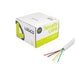 Burglar Alarm 22/4 AWG 500 ft Solid White Speaker Security Cable