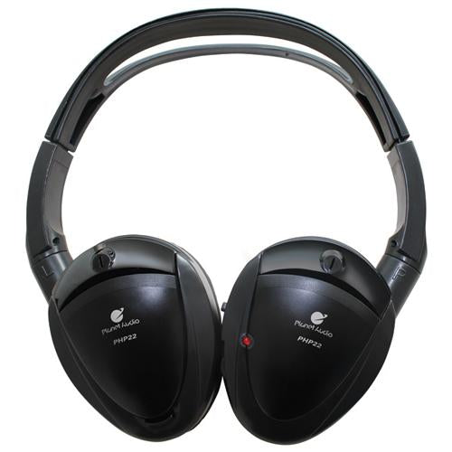 Planet Audio PHP22 Black Single Channel Infrared Wireless Headphones