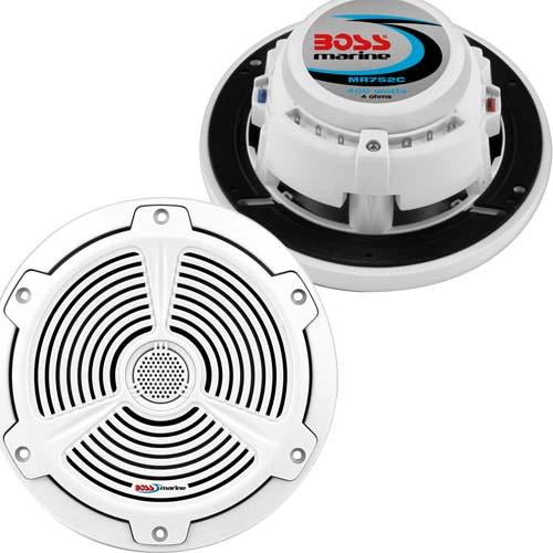 Boss Audio MR752C 2-Way 400Watt Marine Boat Speaker (pair