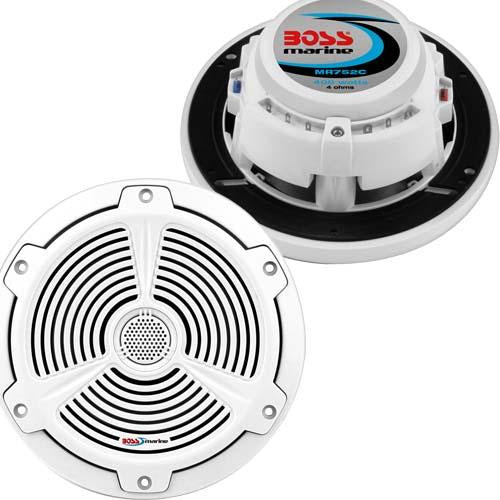Boss Audio MR752C 2-Way 7.5" 400 Watt Marine Boat Speaker (pair)