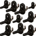The Install Bay FMPSR-10 Pin Switch w/ Flange Mount Rubber Boot 10/pk